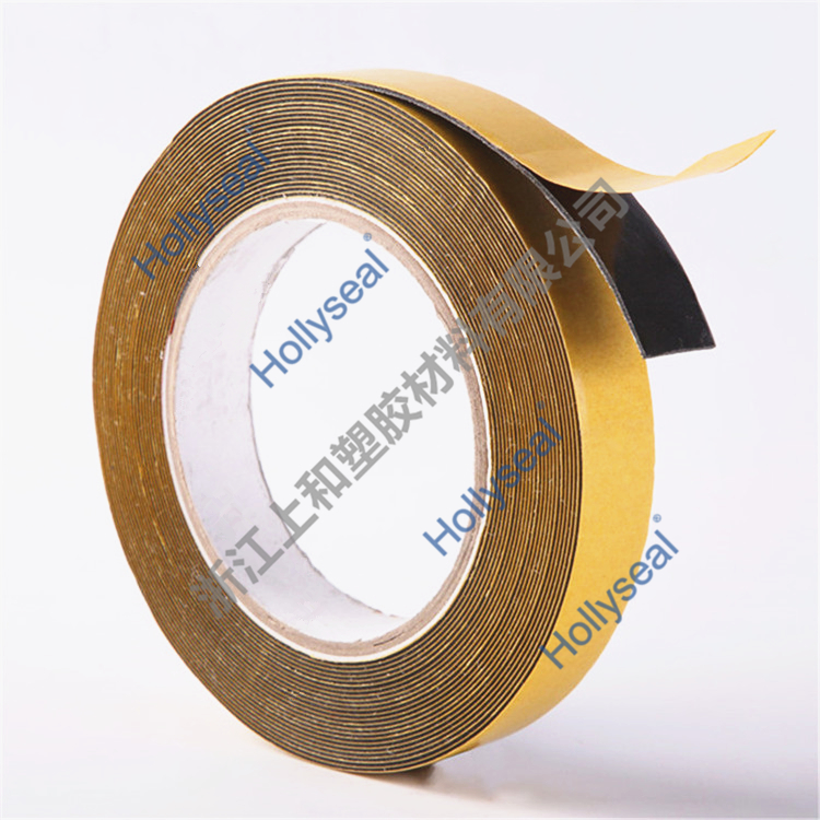 Hollyseal?PVC聚氯乙烯泡棉膠帶 厚度1mm~25mm，密度110kg/m3~500kg/ m3