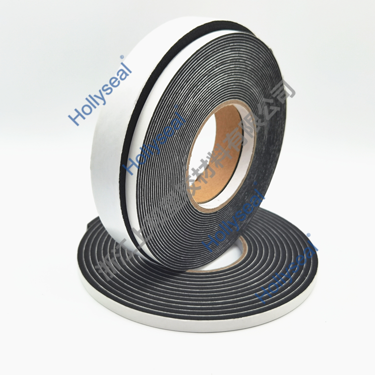 閉孔Hollyseal?PVC單面發(fā)泡膠帶 厚度1mm~25mm，密度110kg/m3~500kg/ m3
