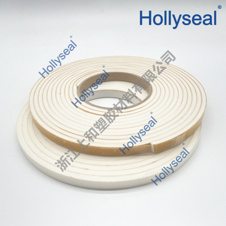 Hollyseal?低密度自粘PVC發(fā)泡膠帶  厚度1mm~25mm，密度110kg/m3~500kg/ m3