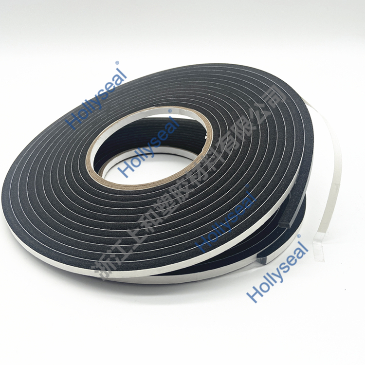 Hollyseal?PVC中密度單面泡棉膠帶 厚度1mm~25mm，密度110kg/m3~500kg/ m3