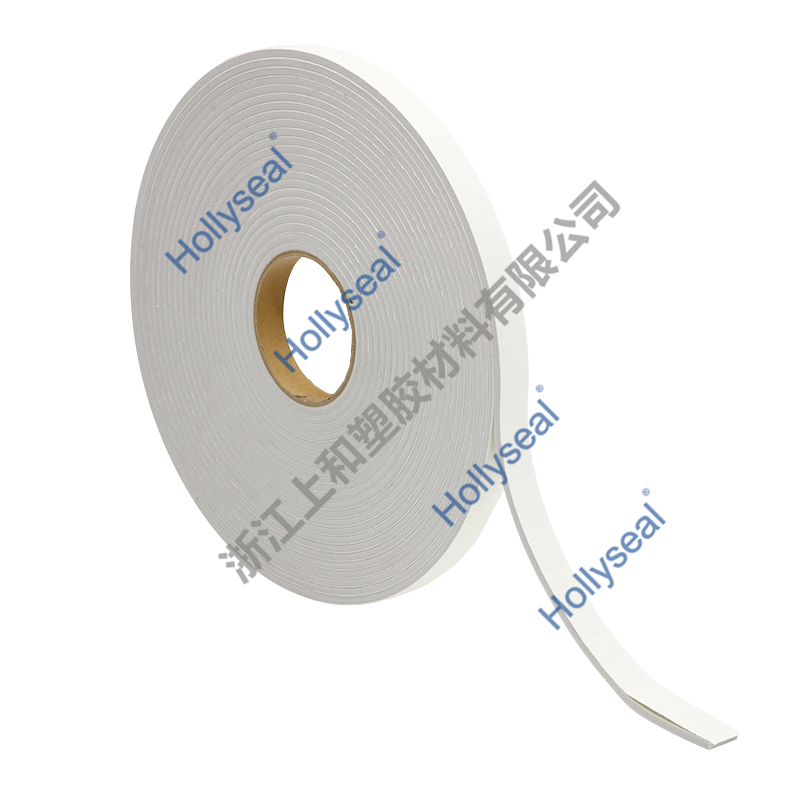 Hollyseal?閉孔水箱密封用PVC泡棉膠帶 厚度1mm~25mm，密度110kg/m3~500kg/ m3