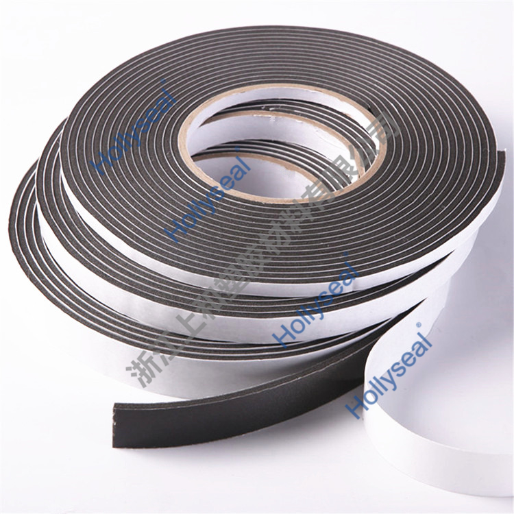 Hollyseal?閉孔PVC密封泡棉膠帶 厚度1mm~25mm，密度110kg/m3~500kg/ m3