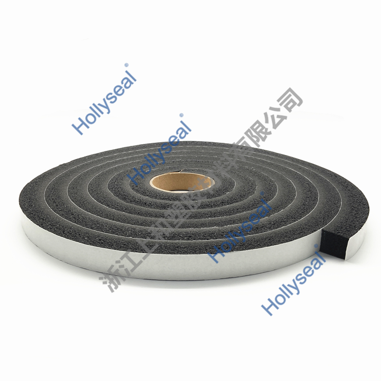 Hollyseal?閉孔低密度浴缸密封PVC泡棉膠帶 厚度1mm~25mm，密度110kg/m3~500kg/ m3