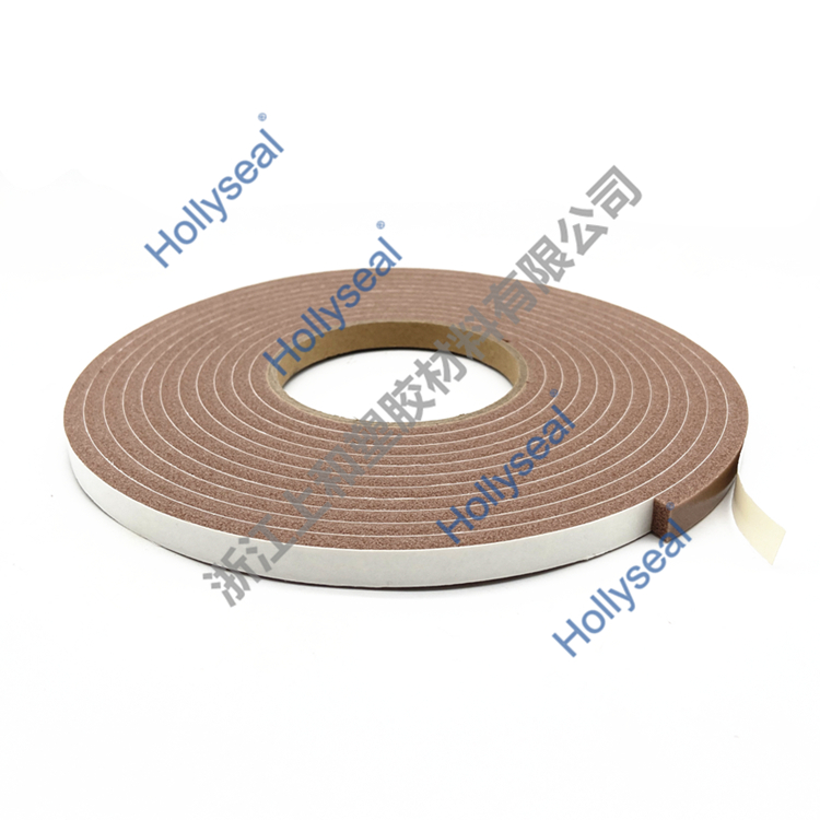 Hollyseal?閉孔PVC自粘泡棉膠帶 厚度1mm~25mm，密度110kg/m3~500kg/ m3