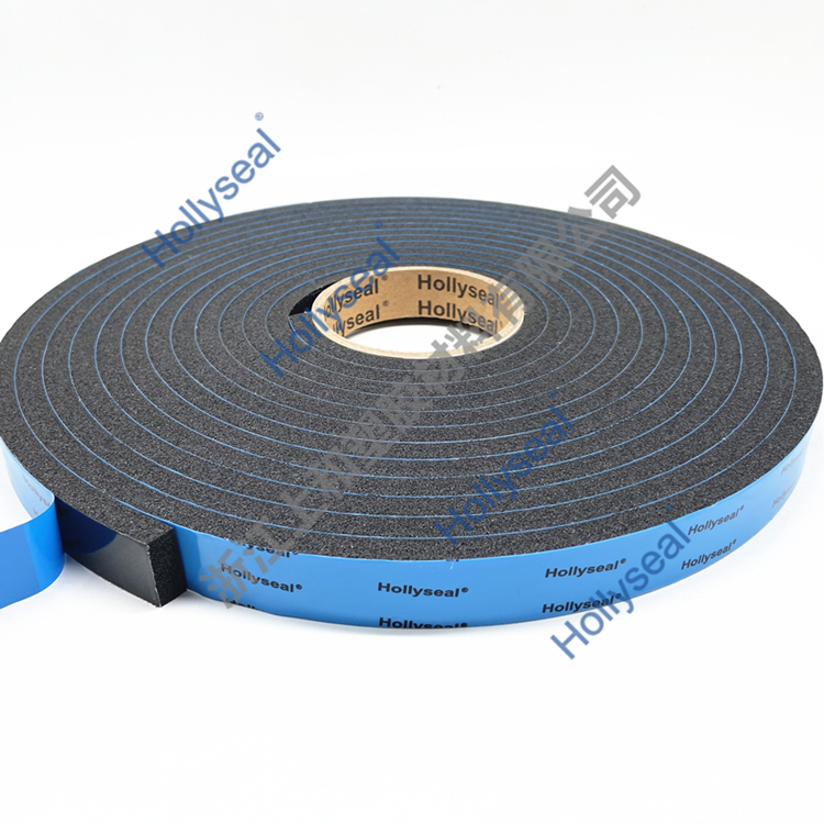 Hollyseal?雙面PVC玻璃幕墻泡棉膠帶 厚度1mm~25mm，密度110kg/m3~500kg/ m3